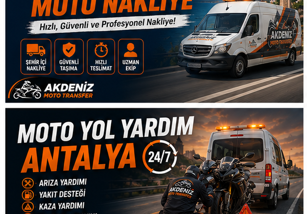 Antalya Moto Transfer ve Motosiklet Taşıma Hizmeti