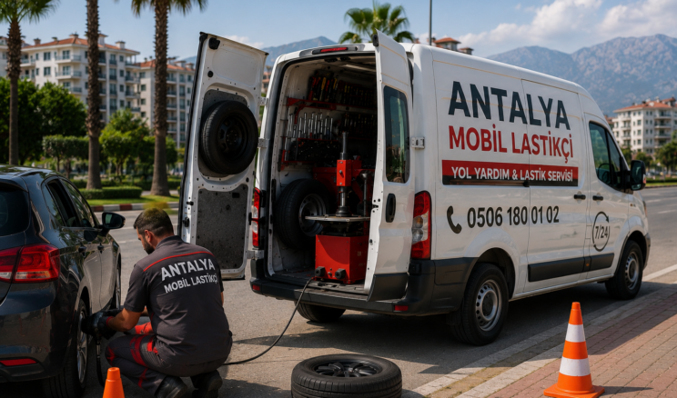 Antalya Çivi Batan Lastik Tamiri | 7/24