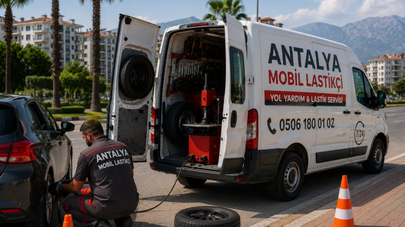 Antalya 7/24 Mobil Lastikçi | Hızlı Yerinde Lastik Servisi