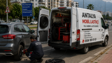 Antalya Patlak Lastik Tamiri | Yerinde Mobil Lastik Onarım Hizmeti