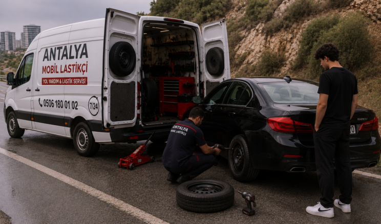 Antalya Mobil Lastik Tamiri | Bulunduğunuz Yerde Profesyonel Destek