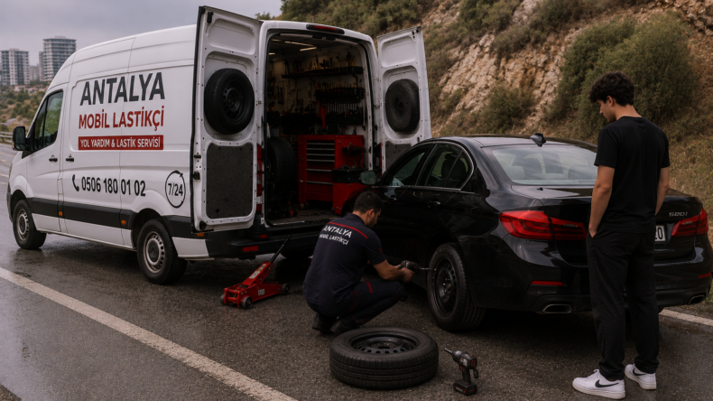 Antalya Mobil Lastik Tamiri | Bulunduğunuz Yerde Profesyonel Destek