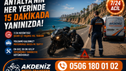 Antalya Motosiklet Yol Yardım Hizmeti